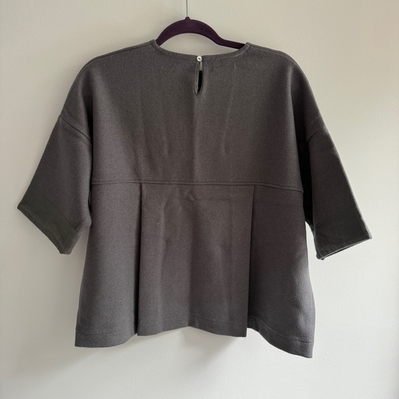 FOG LINEN WORK | Wool Shift Top - Picture 5 of 5
